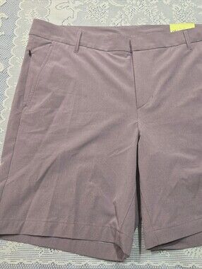 All In Motion Men's Athletic Golf Shorts in Dusty Lavender